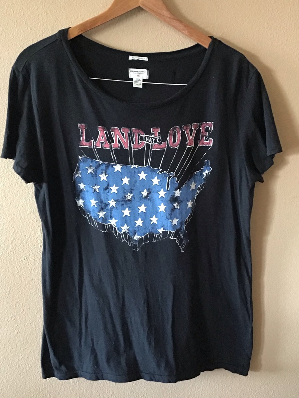 Ralph Lauren Denim & Supply Patriotic USA TShirt Medium